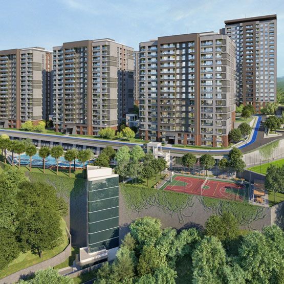 Enjoy the perfect balance of city convenience and natural surroundings from one of Istanbul's newest and best-connected residential communities.